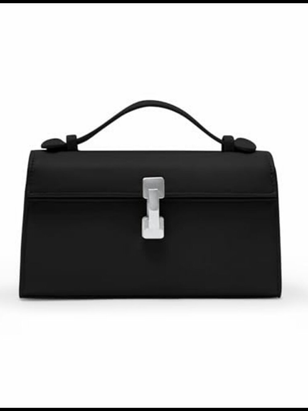 Small Clutch Crossbody Bag Vegan Leather Top Handle Evening Purse